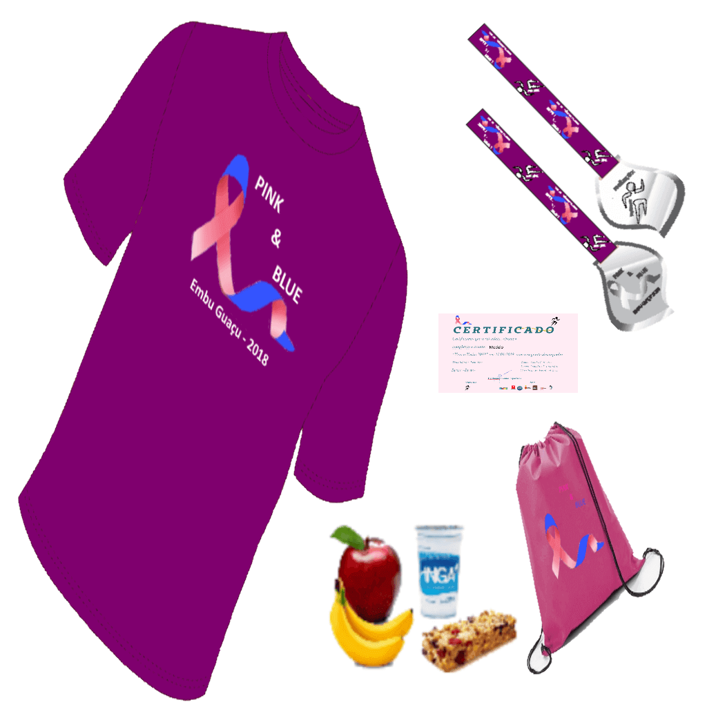 Kit Corrida outubro Rosa - Embu Guaçu